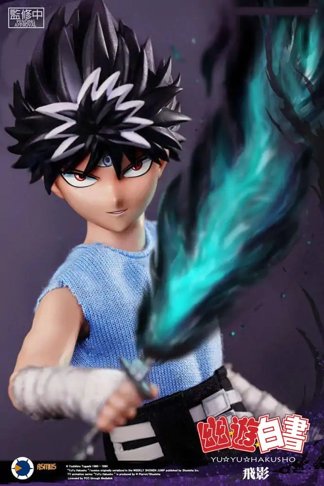 Yu Yu Hakusho 1/6 Hiei akciófigura 30 cm termékfotó