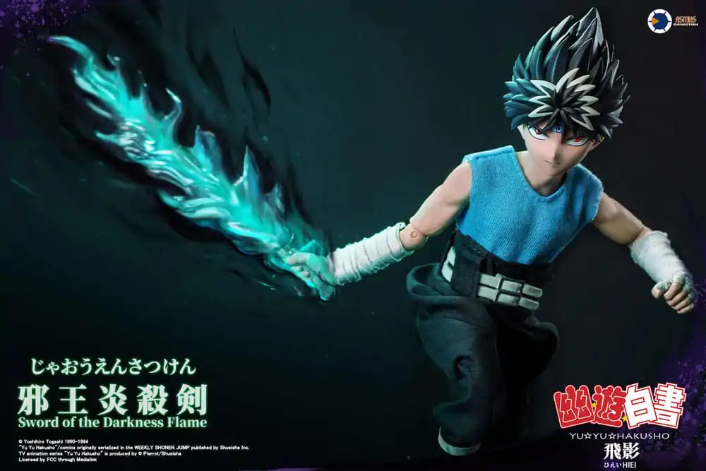 Yu Yu Hakusho 1/6 Hiei akciófigura 30 cm termékfotó