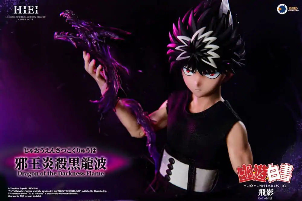 Yu Yu Hakusho 1/6 Hiei akciófigura 30 cm termékfotó