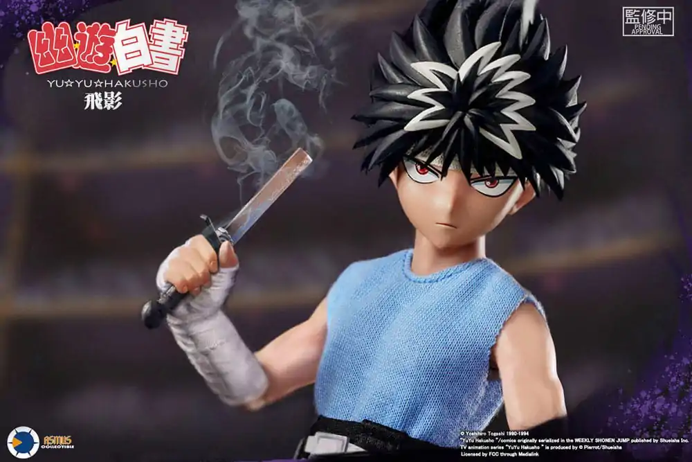 Yu Yu Hakusho 1/6 Hiei (Luxury Version) akciófigura 30 cm termékfotó