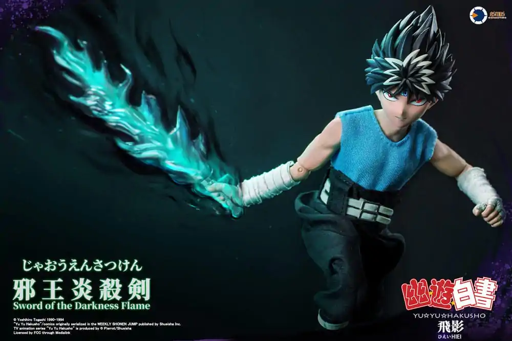 Yu Yu Hakusho 1/6 Hiei (Luxury Version) akciófigura 30 cm termékfotó