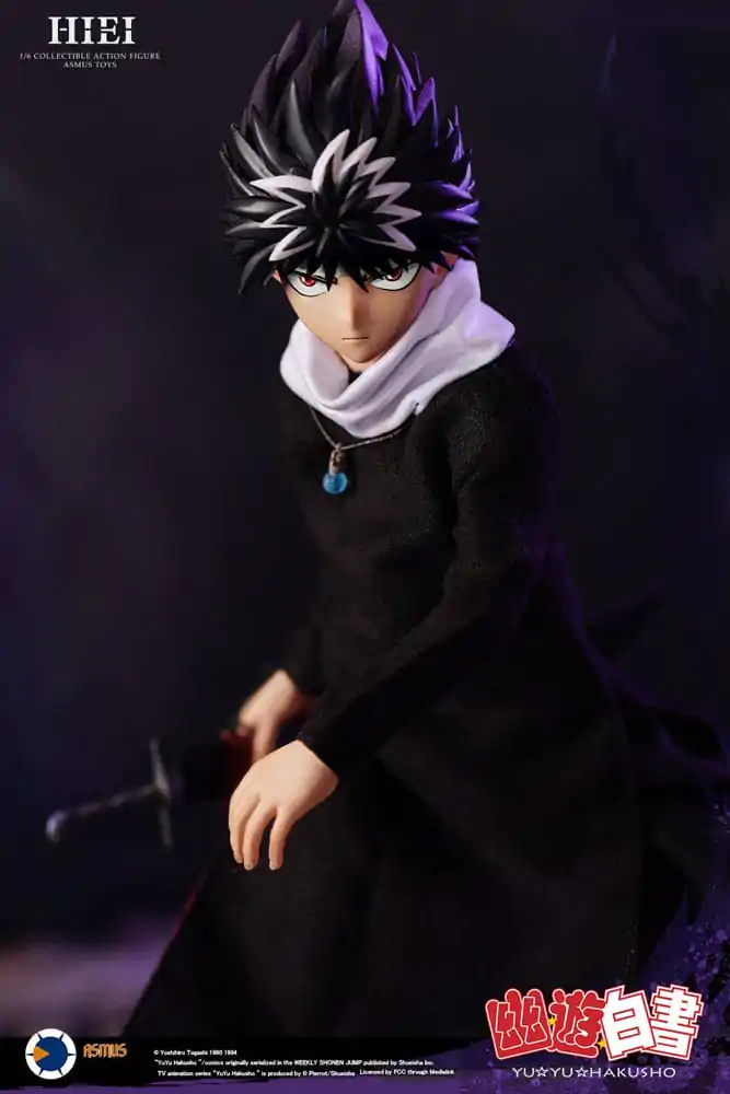 Yu Yu Hakusho 1/6 Hiei (Luxury Version) akciófigura 30 cm termékfotó