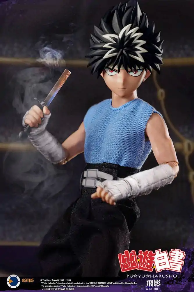 Yu Yu Hakusho 1/6 Hiei (Luxury Version) akciófigura 30 cm termékfotó