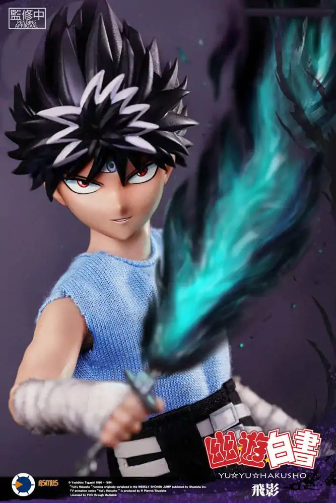 Yu Yu Hakusho 1/6 Hiei (Luxury Version) akciófigura 30 cm termékfotó