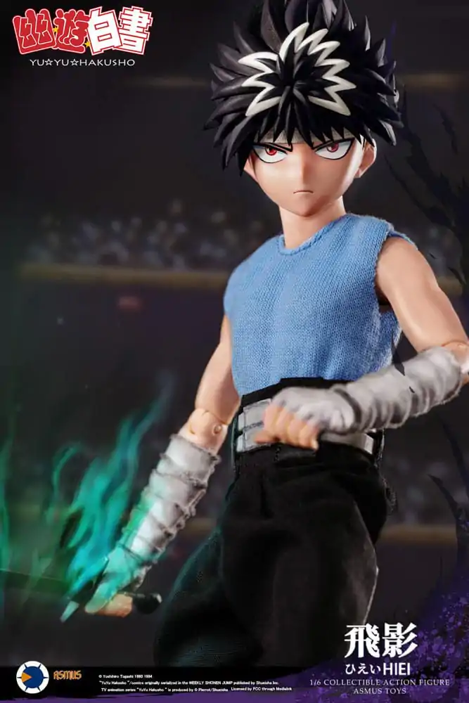 Yu Yu Hakusho 1/6 Hiei (Luxury Version) akciófigura 30 cm termékfotó