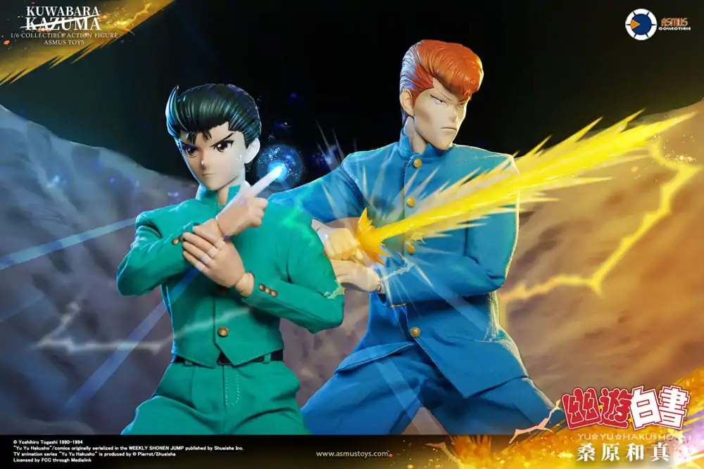 Yu Yu Hakusho Action Figure 1/6 Kazuma Kuwabara 30 cm termékfotó