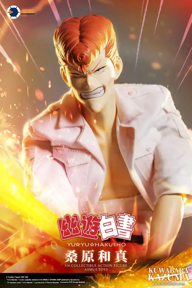 Yu Yu Hakusho Action Figure 1/6 Kazuma Kuwabara 30 cm termékfotó