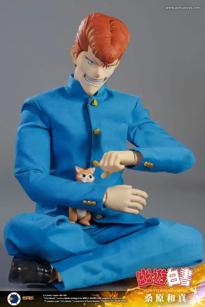 Yu Yu Hakusho Action Figure 1/6 Kazuma Kuwabara (Luxury Version) 30 cm termékfotó