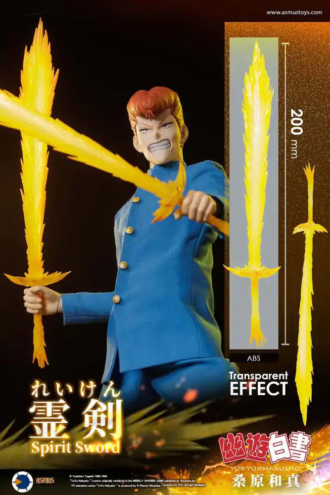 Yu Yu Hakusho Action Figure 1/6 Kazuma Kuwabara (Luxury Version) 30 cm termékfotó