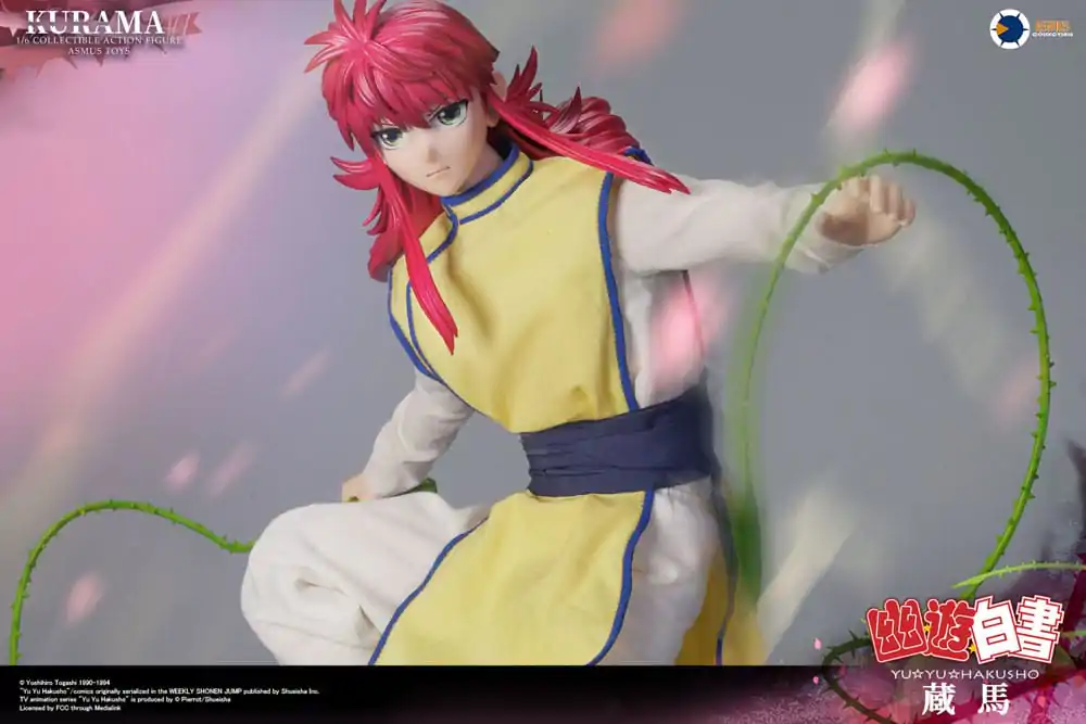 Yu Yu Hakusho 1/6 Kurama akciófigura 30 cm termékfotó