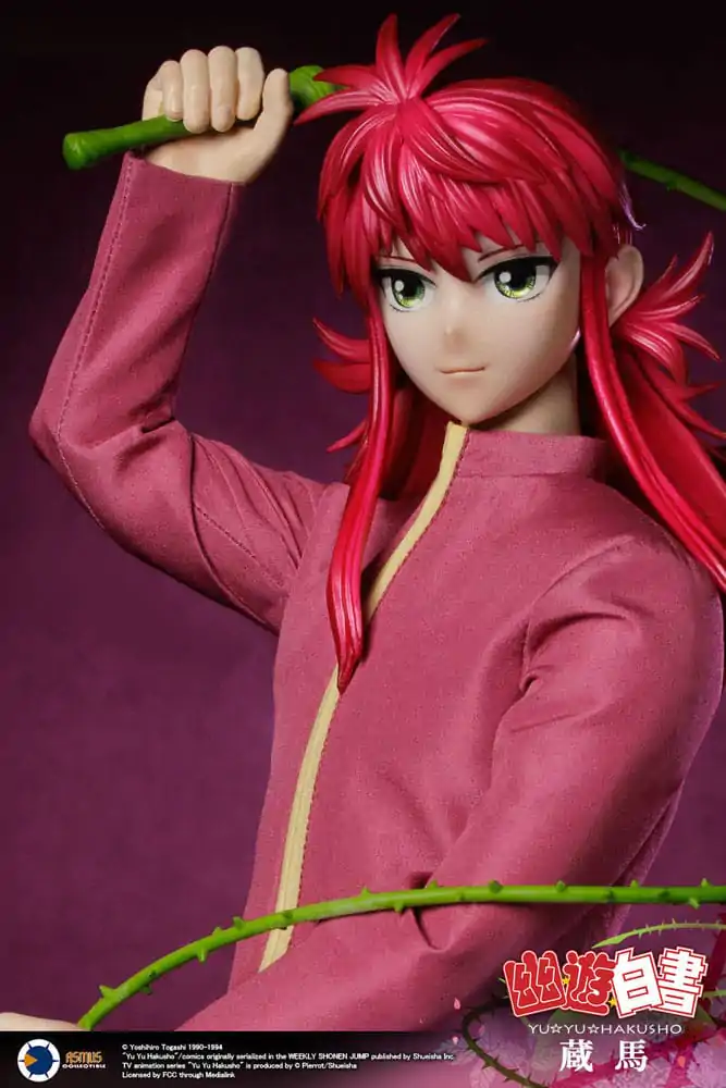 Yu Yu Hakusho 1/6 Kurama akciófigura 30 cm termékfotó