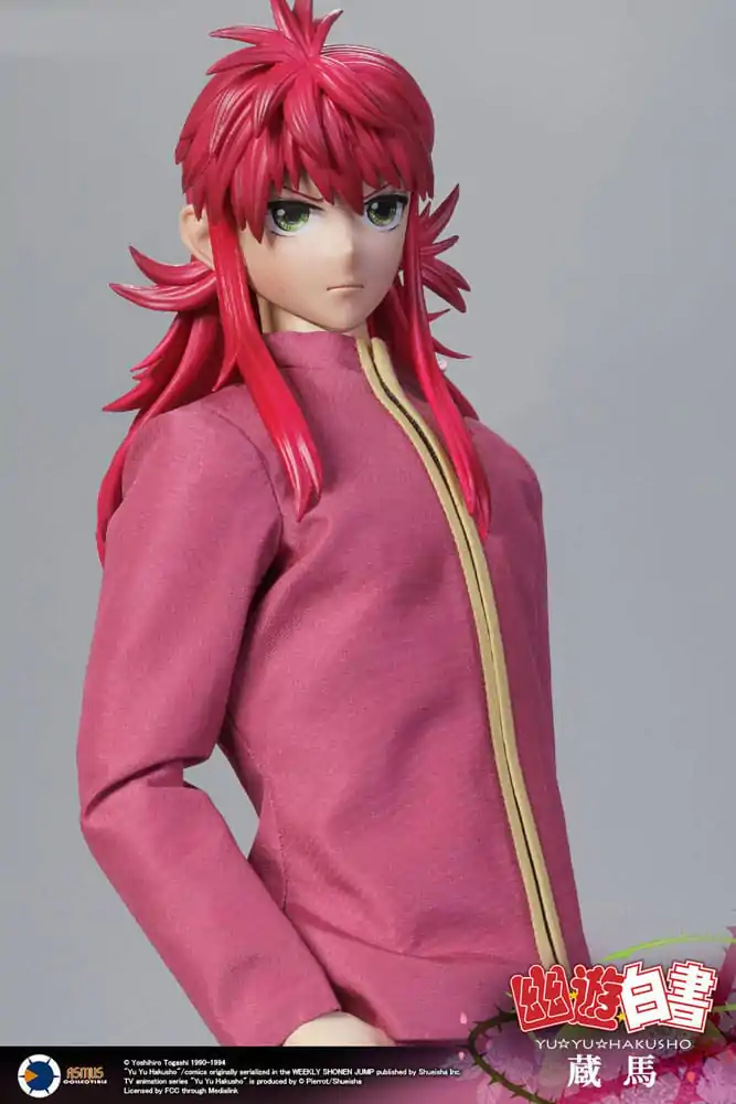 Yu Yu Hakusho 1/6 Kurama akciófigura 30 cm termékfotó