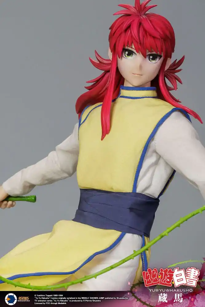 Yu Yu Hakusho 1/6 Kurama akciófigura 30 cm termékfotó