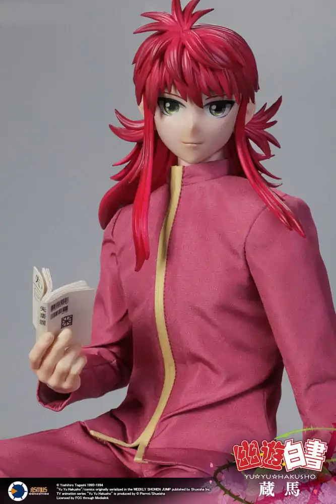 Yu Yu Hakusho 1/6 Kurama akciófigura 30 cm termékfotó