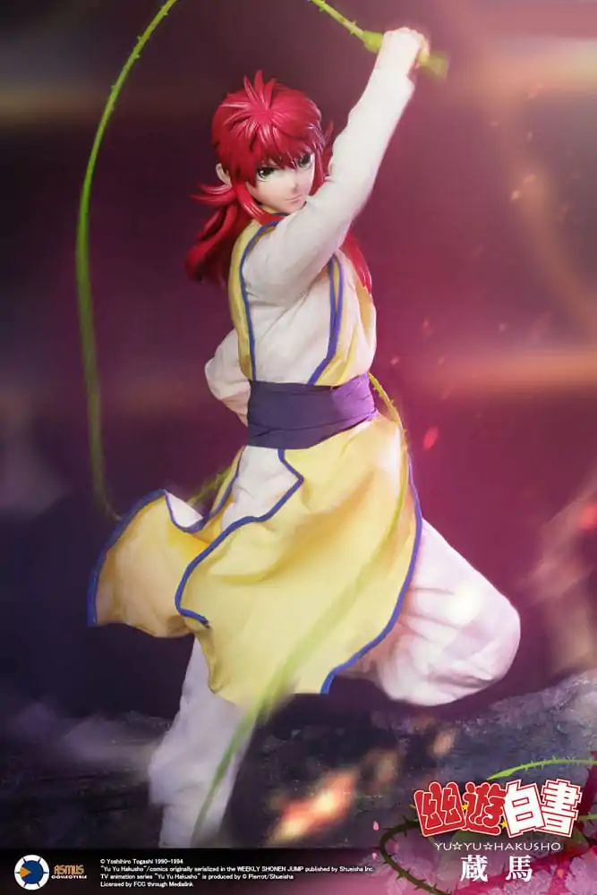 Yu Yu Hakusho 1/6 Kurama akciófigura 30 cm termékfotó