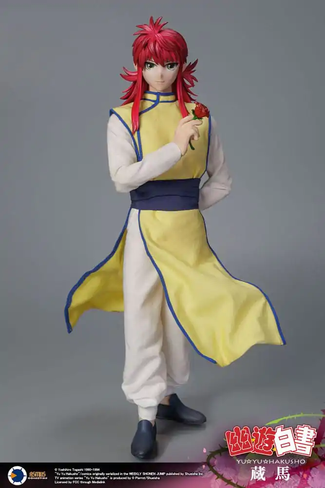 Yu Yu Hakusho 1/6 Kurama akciófigura 30 cm termékfotó