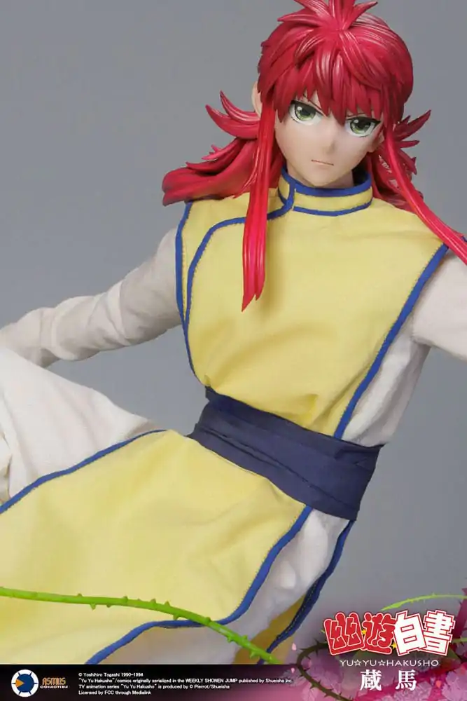 Yu Yu Hakusho 1/6 Kurama akciófigura 30 cm termékfotó