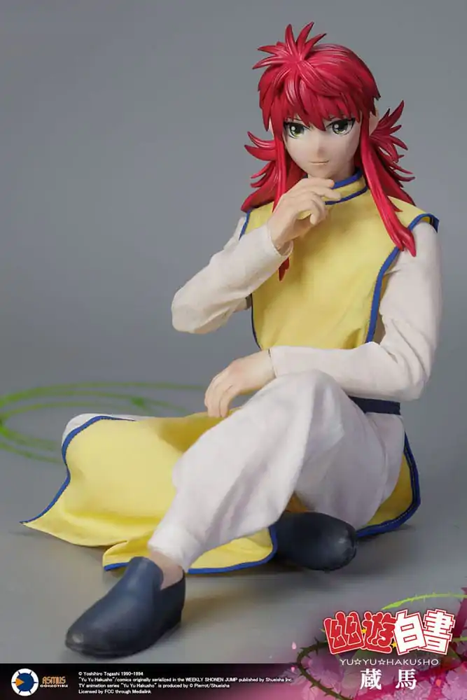 Yu Yu Hakusho 1/6 Kurama akciófigura 30 cm termékfotó