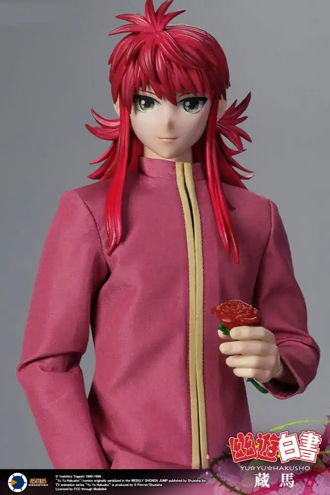 Yu Yu Hakusho 1/6 Kurama akciófigura 30 cm termékfotó