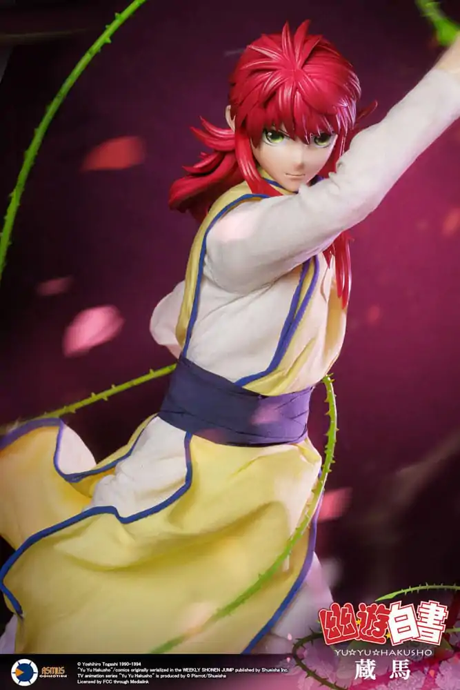 Yu Yu Hakusho 1/6 Kurama akciófigura 30 cm termékfotó