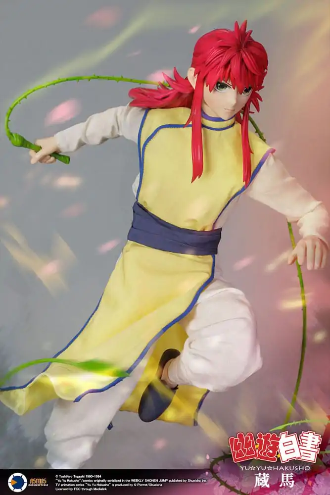 Yu Yu Hakusho 1/6 Kurama akciófigura 30 cm termékfotó