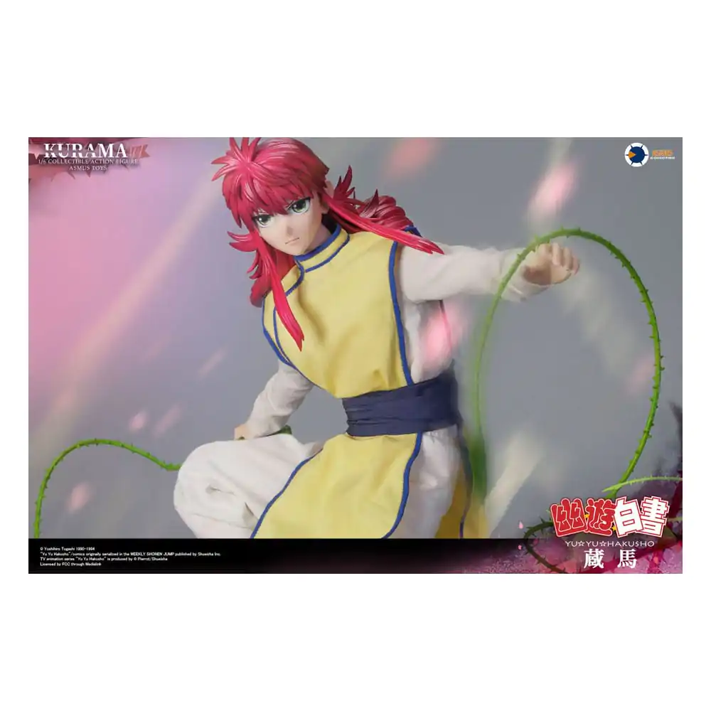 Yu Yu Hakusho 1/6 Kurama (Luxury Edition) akciófigura 30 cm termékfotó