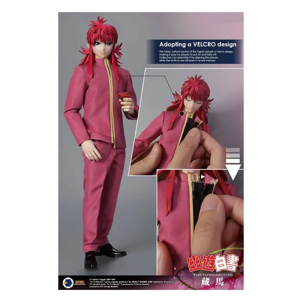 Yu Yu Hakusho 1/6 Kurama (Luxury Edition) akciófigura 30 cm termékfotó