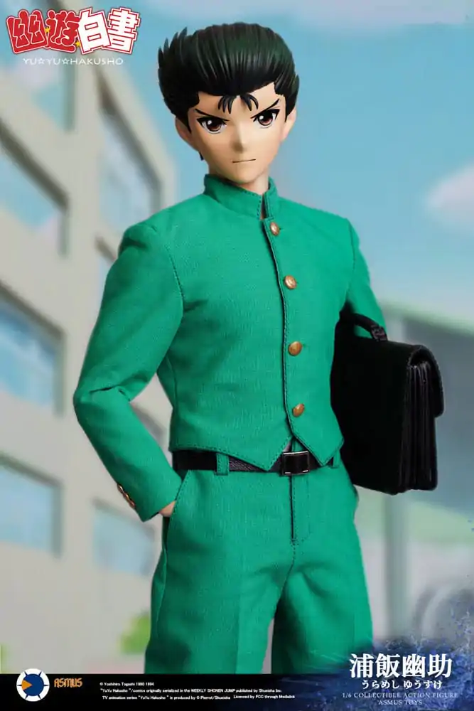 Yu Yu Hakusho 1/6 Yusuke Urameshi akciófigura 30 cm termékfotó