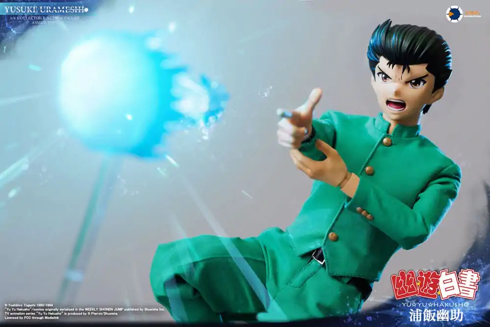 Yu Yu Hakusho 1/6 Yusuke Urameshi akciófigura 30 cm termékfotó