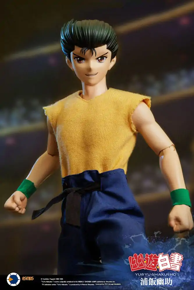 Yu Yu Hakusho 1/6 Yusuke Urameshi (Luxury Version) akciófigura 30 cm termékfotó
