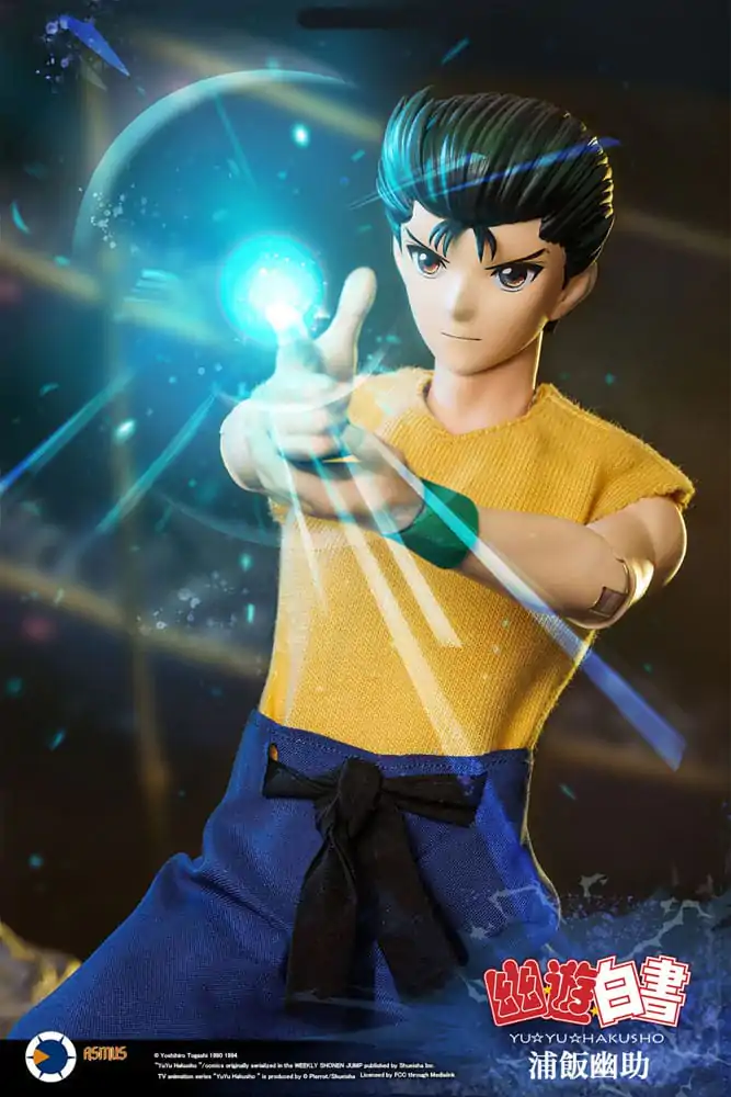 Yu Yu Hakusho 1/6 Yusuke Urameshi (Luxury Version) akciófigura 30 cm termékfotó