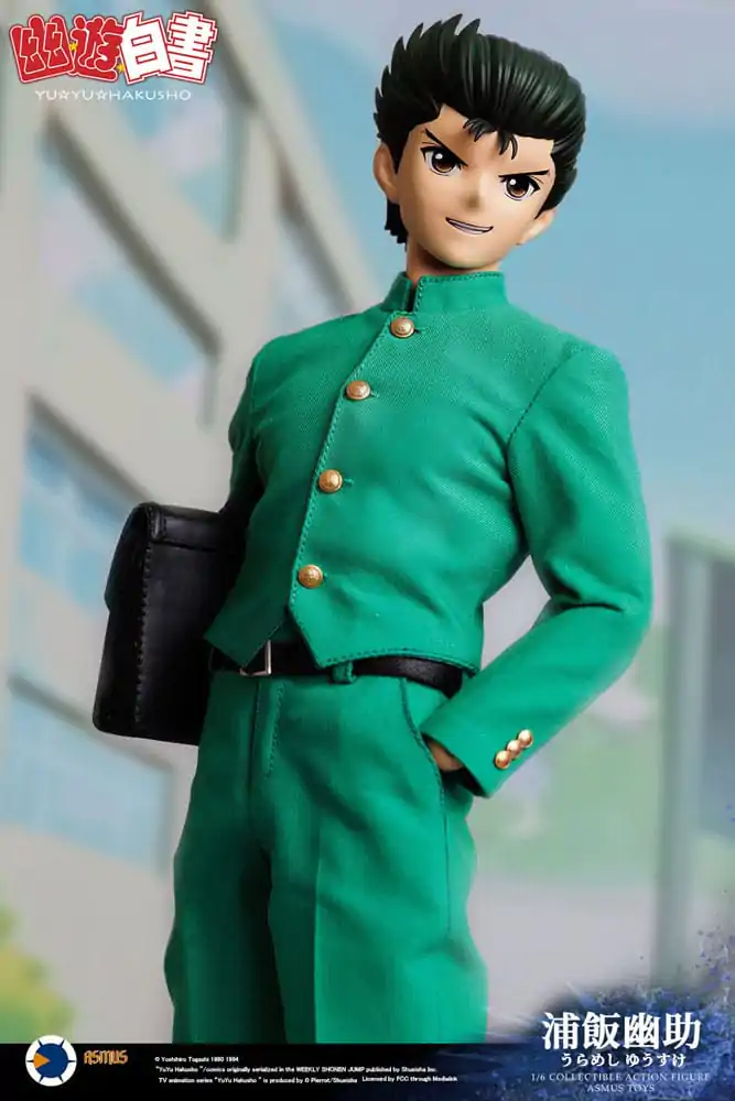 Yu Yu Hakusho 1/6 Yusuke Urameshi (Luxury Version) akciófigura 30 cm termékfotó