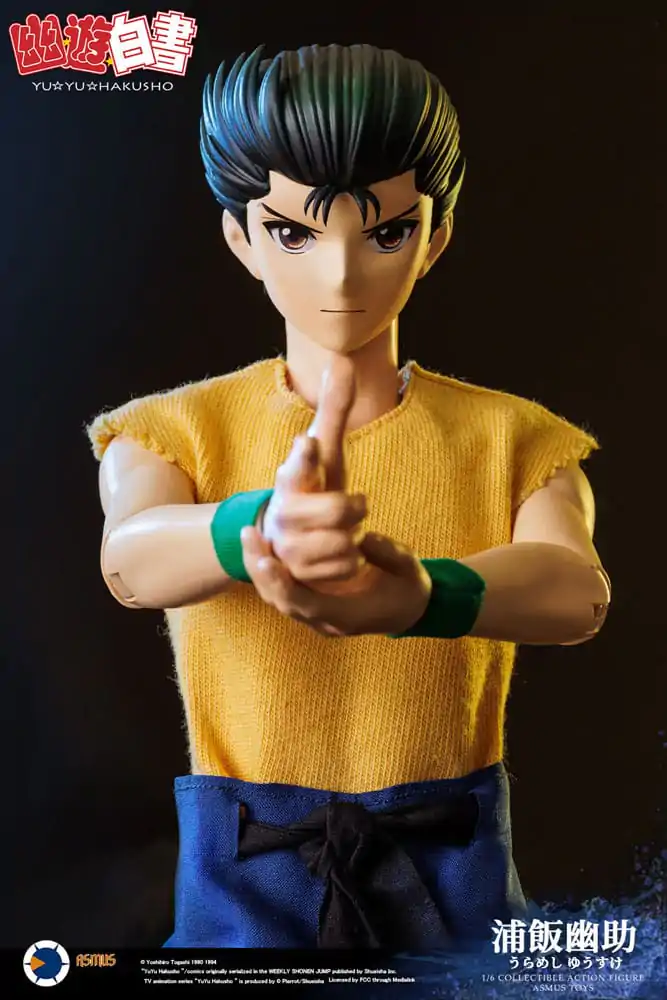 Yu Yu Hakusho 1/6 Yusuke Urameshi (Luxury Version) akciófigura 30 cm termékfotó