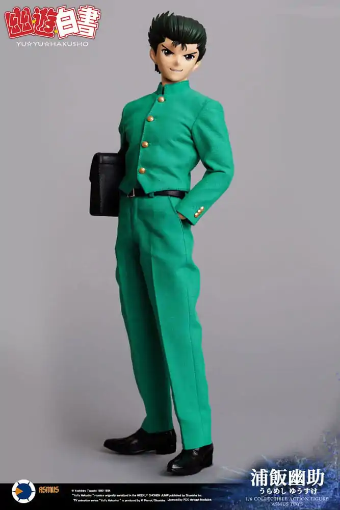 Yu Yu Hakusho 1/6 Yusuke Urameshi (Luxury Version) akciófigura 30 cm termékfotó