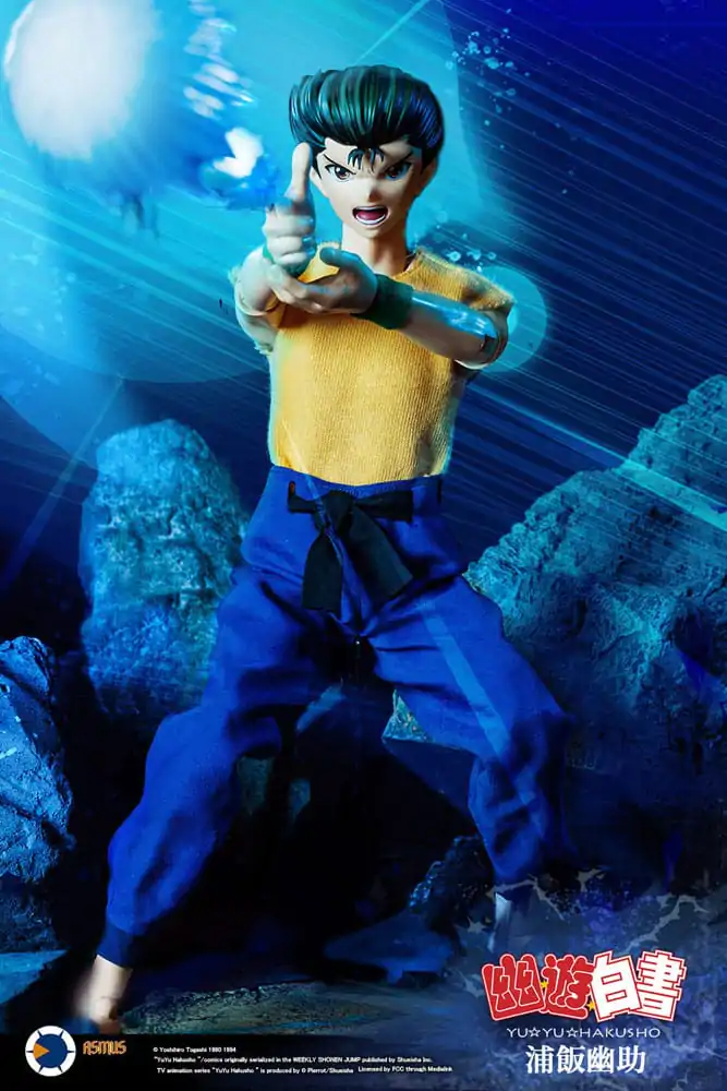 Yu Yu Hakusho 1/6 Yusuke Urameshi (Luxury Version) akciófigura 30 cm termékfotó
