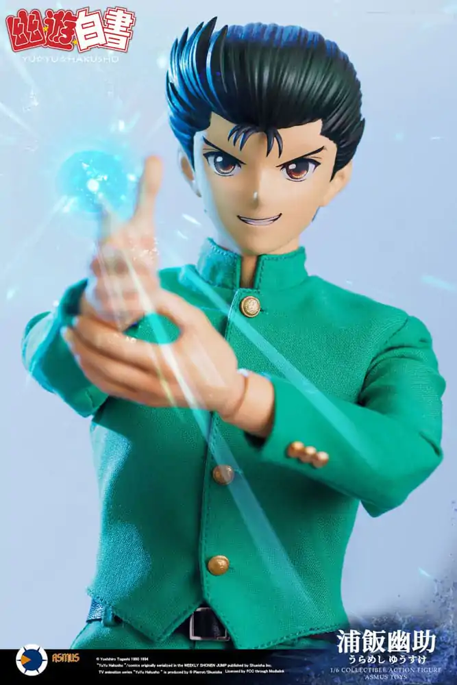 Yu Yu Hakusho 1/6 Yusuke Urameshi (Luxury Version) akciófigura 30 cm termékfotó