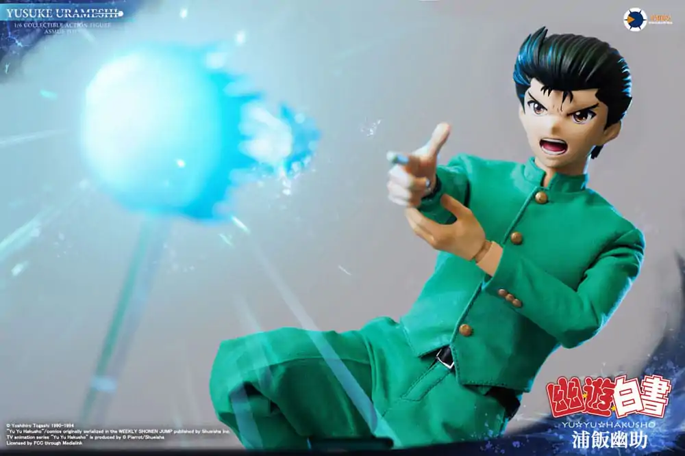 Yu Yu Hakusho 1/6 Yusuke Urameshi (Luxury Version) akciófigura 30 cm termékfotó