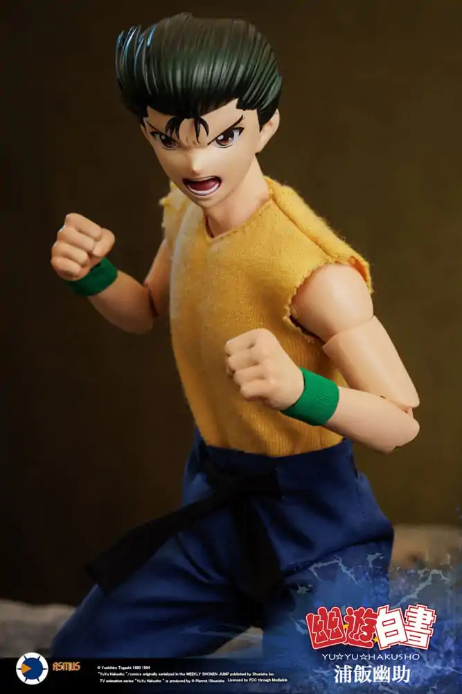 Yu Yu Hakusho 1/6 Yusuke Urameshi (Luxury Version) akciófigura 30 cm termékfotó