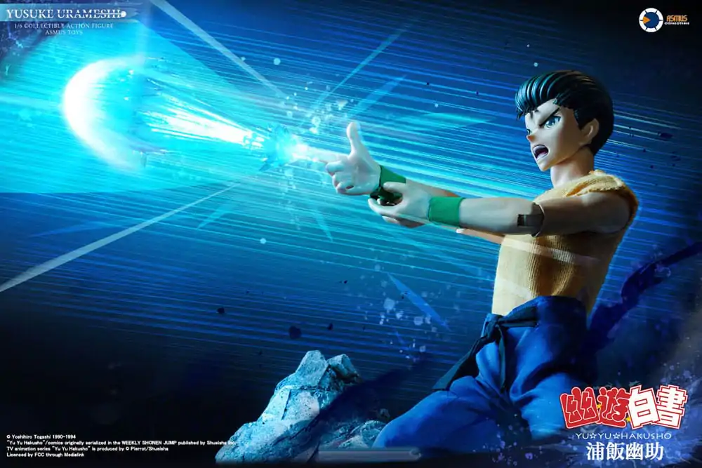 Yu Yu Hakusho 1/6 Yusuke Urameshi (Luxury Version) akciófigura 30 cm termékfotó