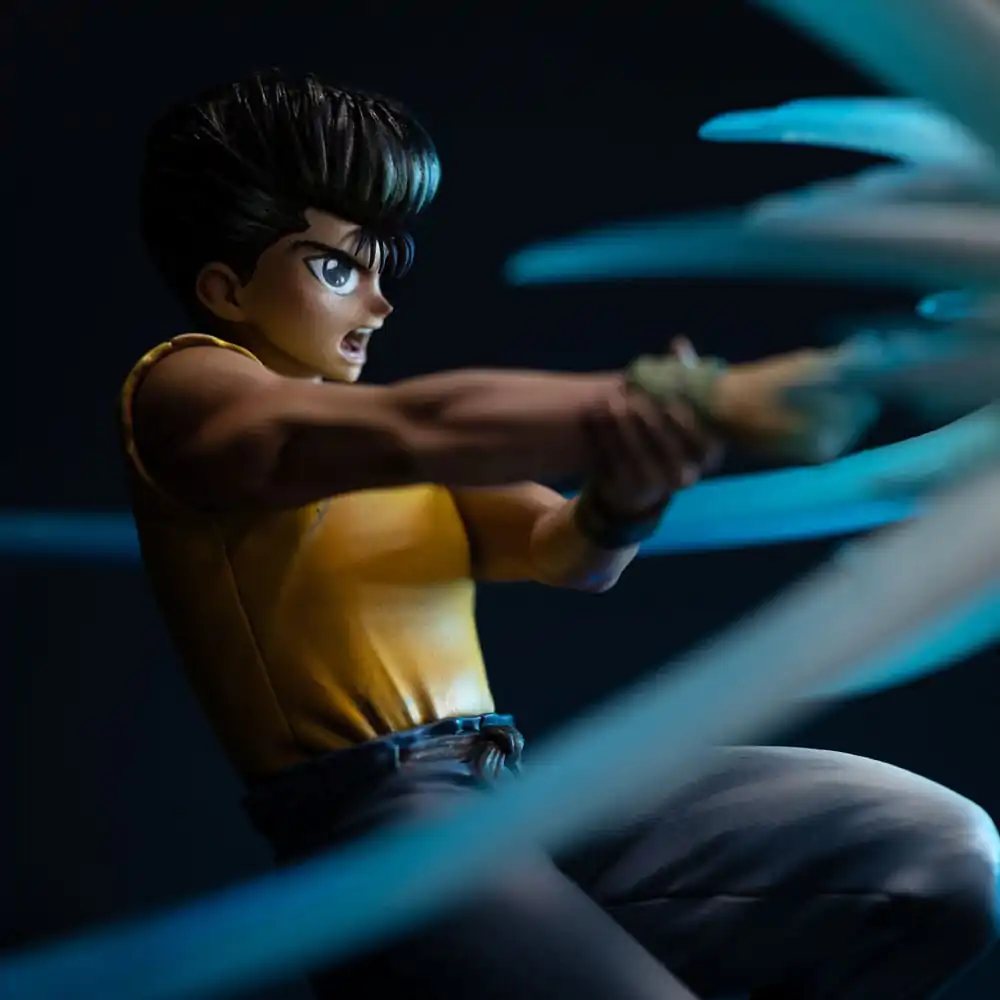 Yu Yu Hakusho Art Scale 1/10 Yusuke Urameshi szobor figura 25 cm termékfotó