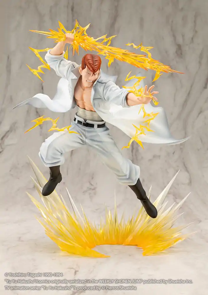 Yu Yu Hakusho ARTFXJ Statue 1/8 Kazuma Kuwabara Ver. 2 25 cm termékfotó