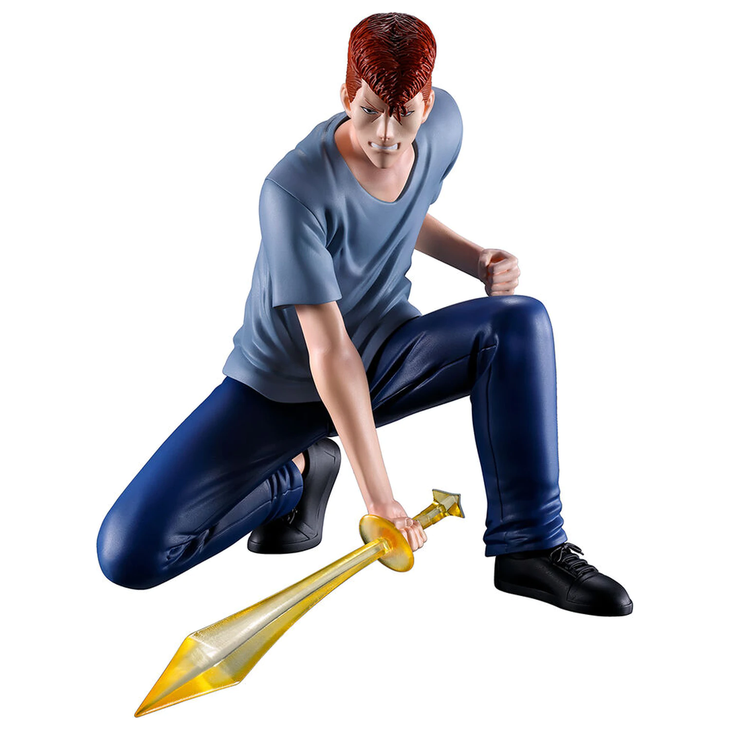 Yu Yu Hakusho Chapter Black Saga Kazuma Kuwabara Ichibansho figura 16cm termékfotó
