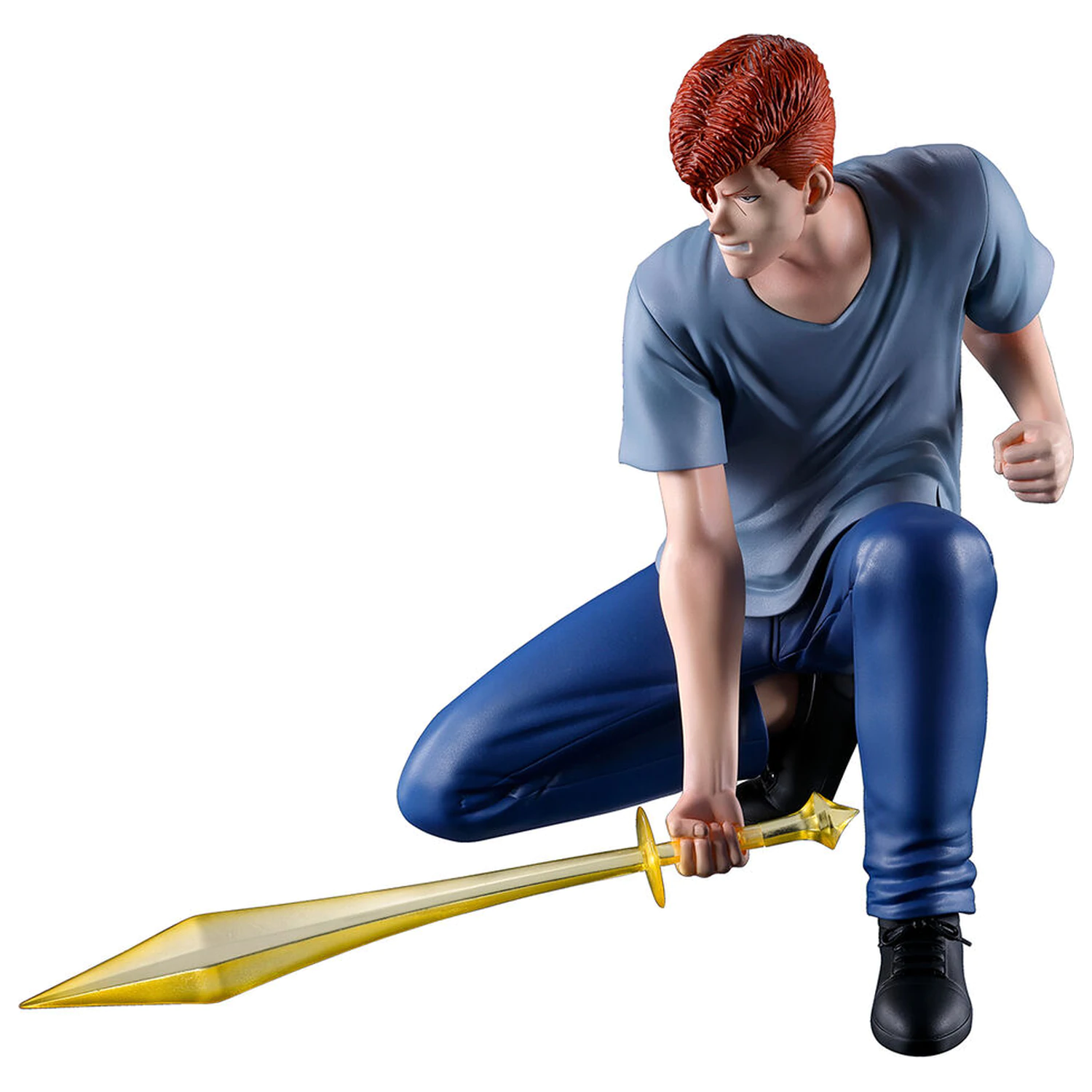 Yu Yu Hakusho Chapter Black Saga Kazuma Kuwabara Ichibansho figura 16cm termékfotó