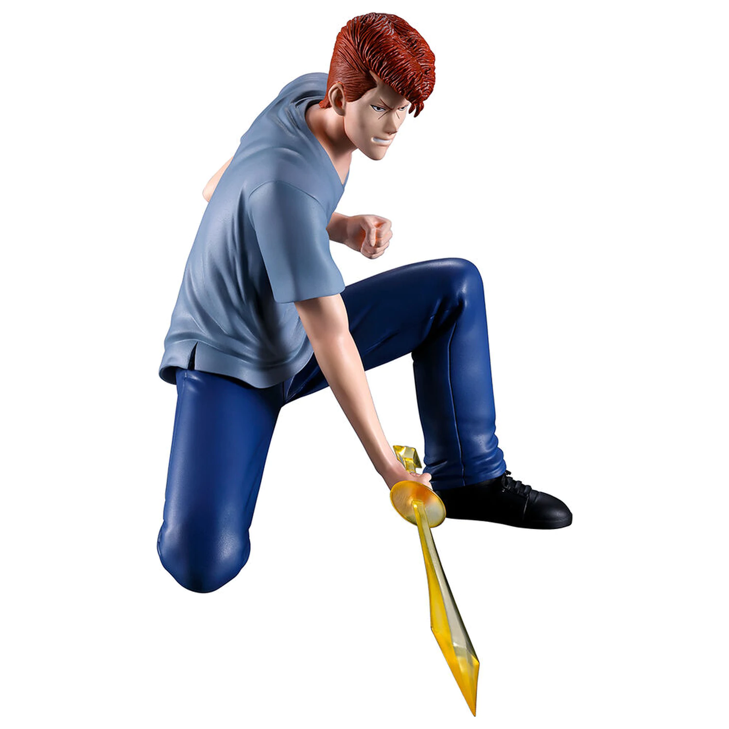 Yu Yu Hakusho Chapter Black Saga Kazuma Kuwabara Ichibansho figura 16cm termékfotó