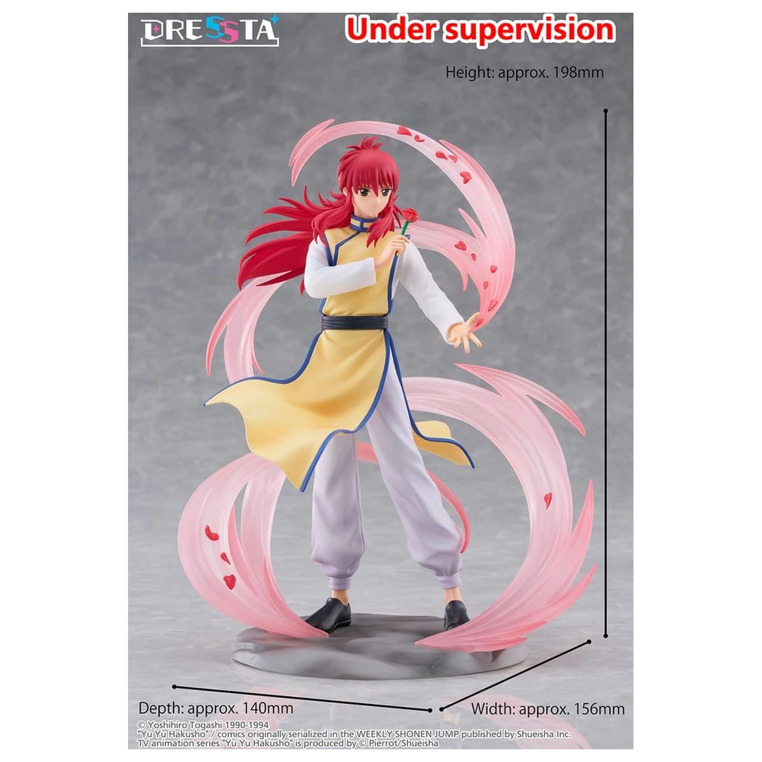 Yu Yu Hakusho Dressta Kurama PVC figura 18 cm termékfotó
