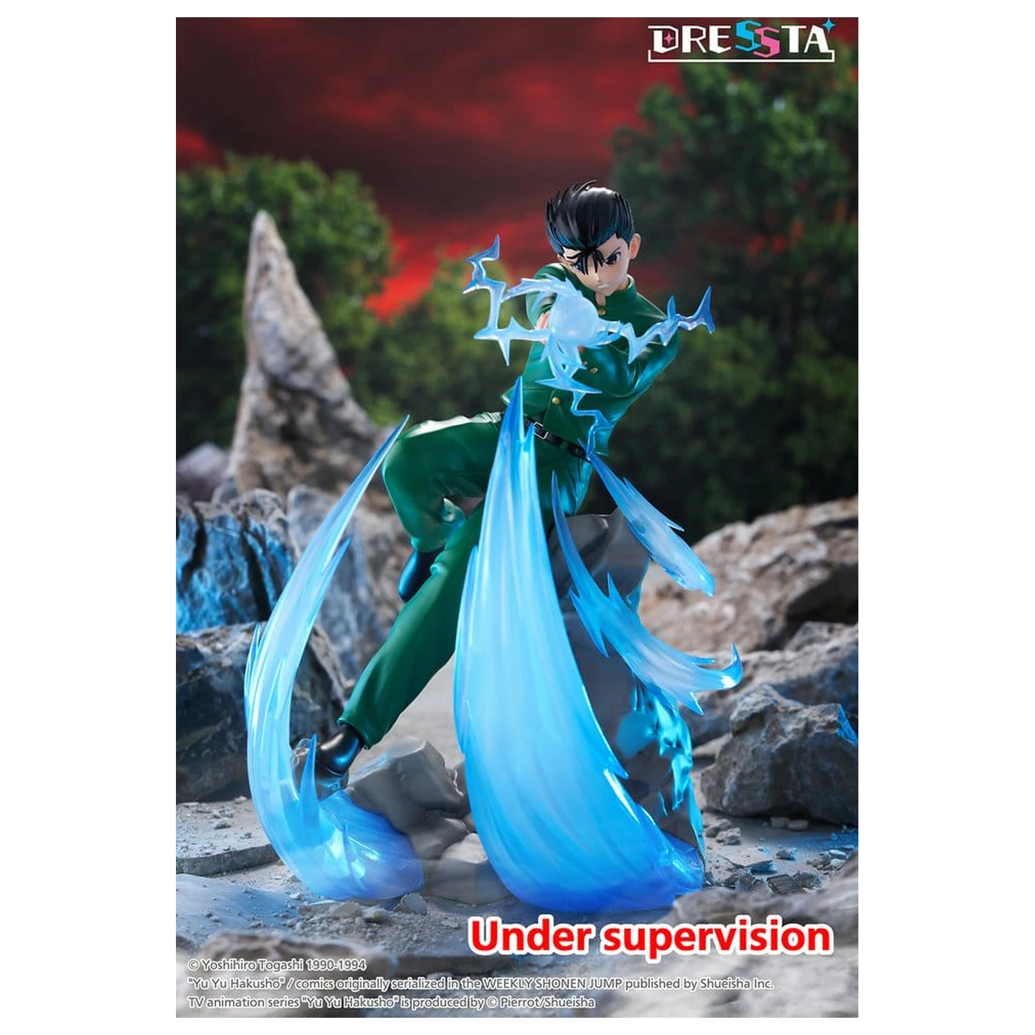 Yu Yu Hakusho Dressta Yusuke Urameshi PVC figura 18 cm termékfotó