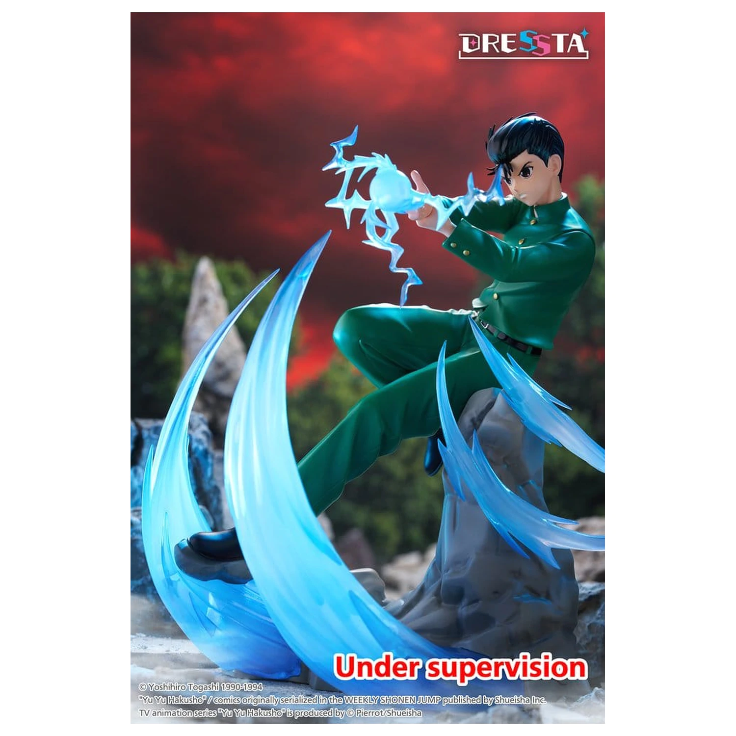 Yu Yu Hakusho Dressta Yusuke Urameshi PVC figura 18 cm termékfotó