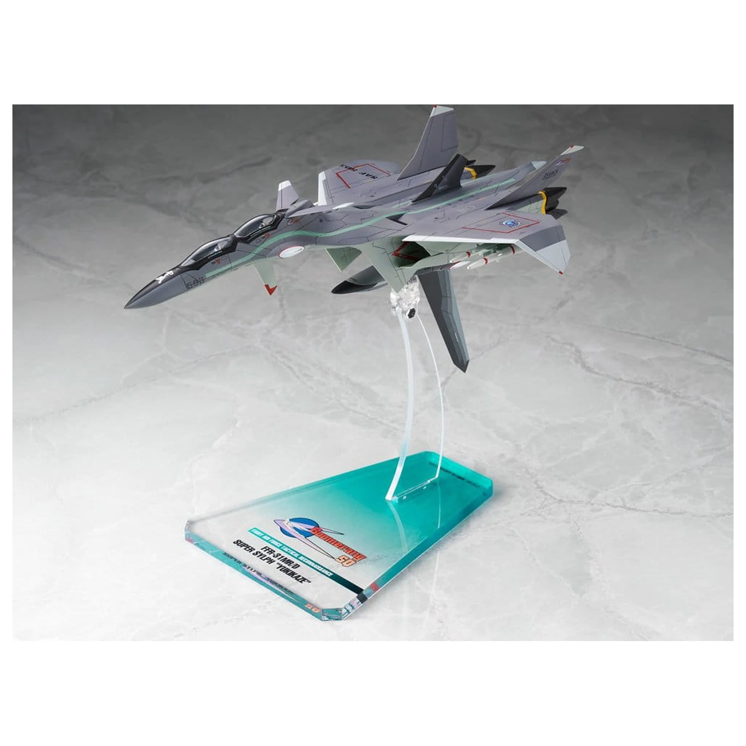 Yukikaze Fairy Air Force Tactical Reconnaissance modell készlet 1/100 FFR-31MR/D Super Sylph Yukikaze Renewal Ver. 22 cm termékfotó