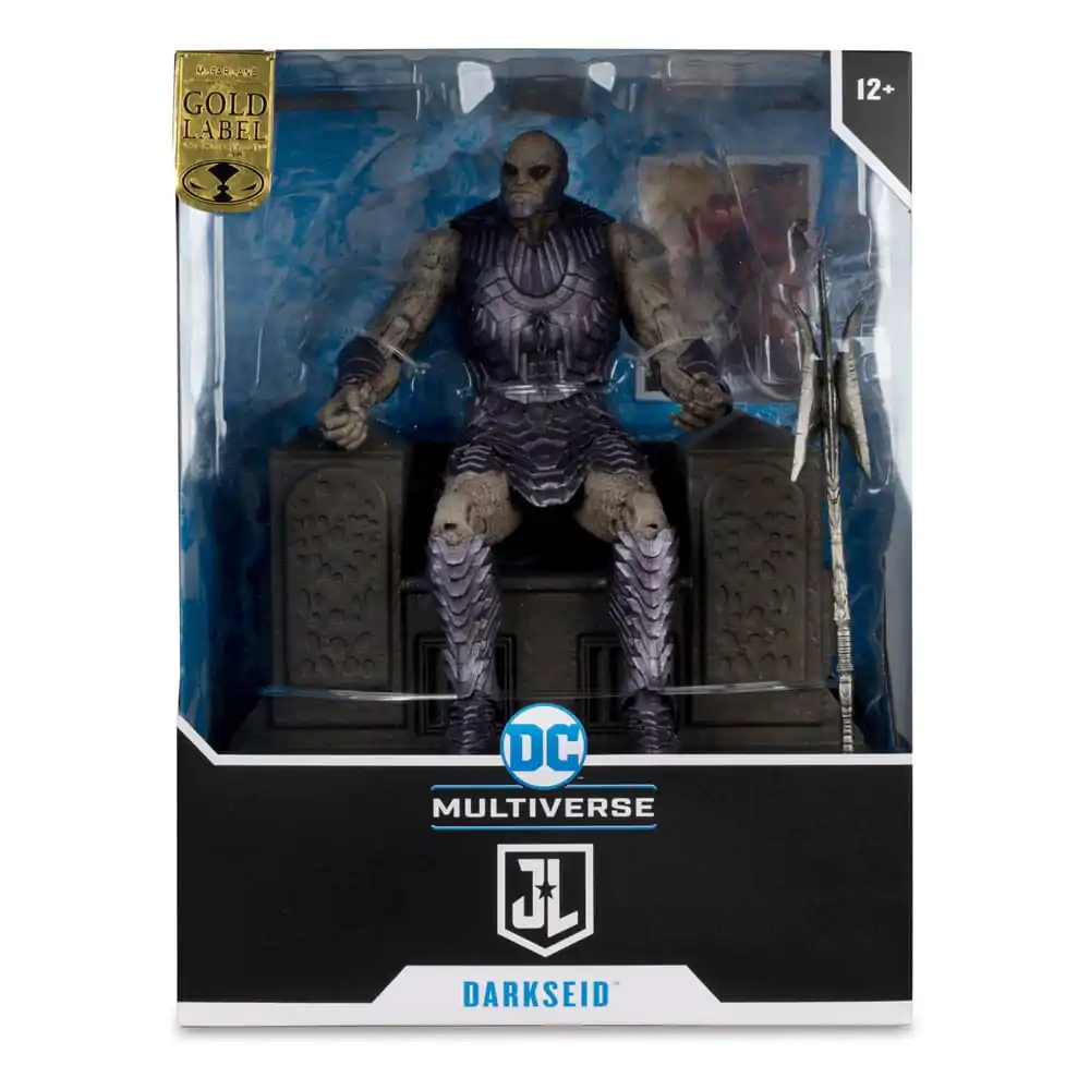 Zack Snyder's Justice League DC Multiverse Mega Action Figure Darkseid with Throne (Gold Label) 24 cm termékfotó