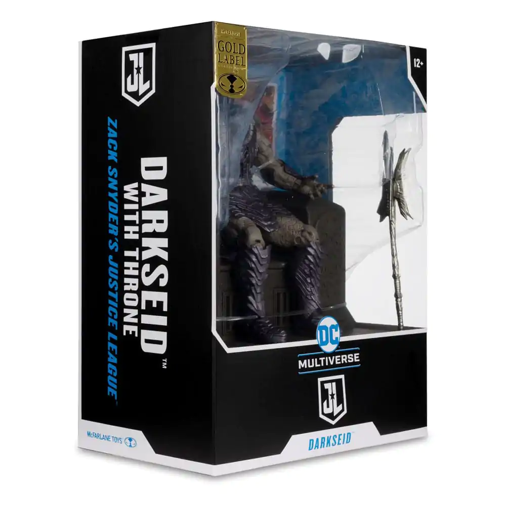 Zack Snyder's Justice League DC Multiverse Mega Action Figure Darkseid with Throne (Gold Label) 24 cm termékfotó